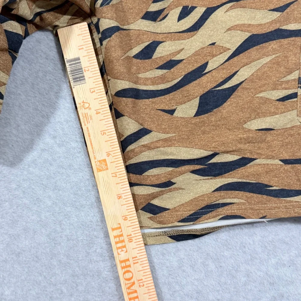 Under Armour Board Shorts‎ Mens 34 Brown Tiger Camo Excellent HeatGear Loose Fit